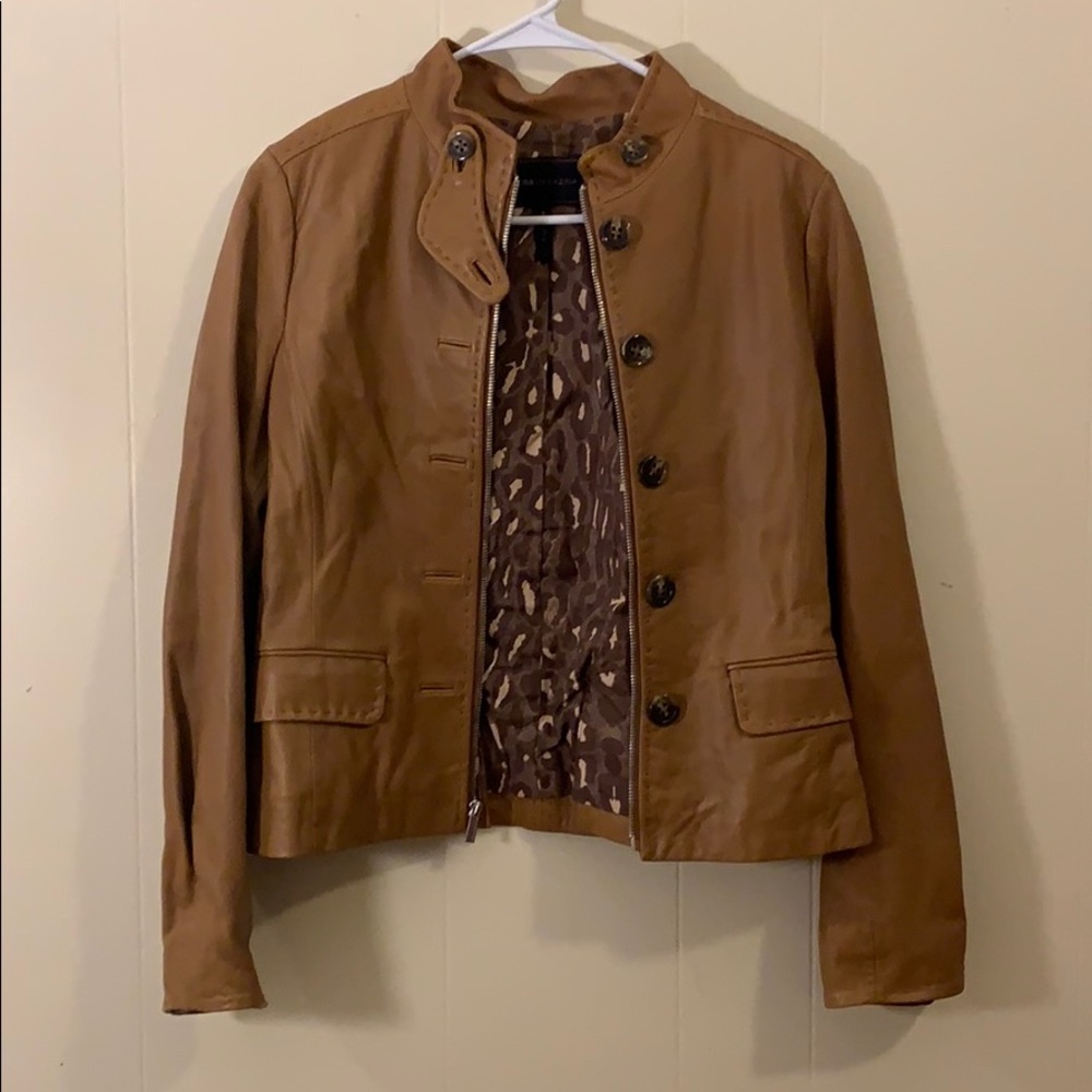 Leather jacket